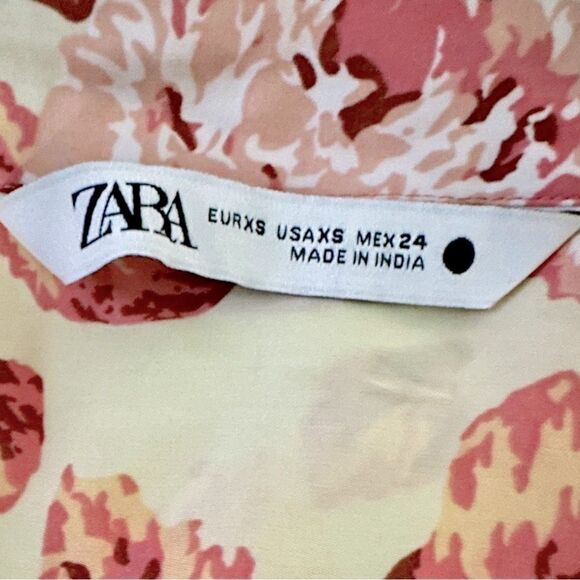 ZARA Silia Set Matching Top & Shorts Floral Embroidered Coordinated 2 Piece - Picture 8 of 13